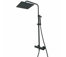 Душевая система с термостатом Webert Elio EL980515560METAL, черный Душевая система с термостатом Webert Elio EL980515560METAL, черный
