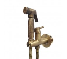 Гигиенический душ со смесителем Webert Elio EL870301065, бронза Гигиенический душ со смесителем Webert Elio EL870301065, бронза