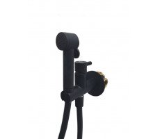 Гигиенический душ со смесителем Webert Elio EL870303560PVC, черный Гигиенический душ со смесителем Webert Elio EL870303560PVC, черный