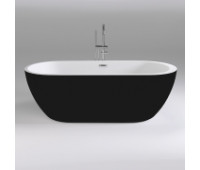 Акриловая ванна B&W SB105 Black (1700x800x580) 