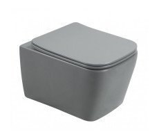 Унитаз-подвесной ESBANO TIRON-C ESUPTIROCGM серый матовый Унитаз-подвесной ESBANO TIRON-C ESUPTIROCGM серый матовый