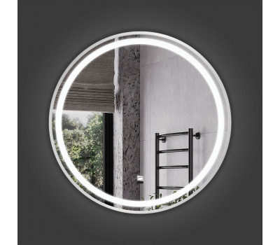 Круглое зеркало в серебрянной алюминиевой раме Comforty Лея-60 LED-подсветка, бесконтактный сенсор, антизапотевание 00-00019343 Круглое зеркало в серебрянной алюминиевой раме Comforty Лея-60 LED-подсветка, бесконтактный сенсор, антизапотевание 00-00019343