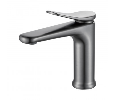 Смеситель для раковины Shevanik S4701T, оружейная сталь