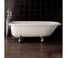 Ванна чугунная DEVON&DEVON Kensington 2MRKEN154CRDD белый 