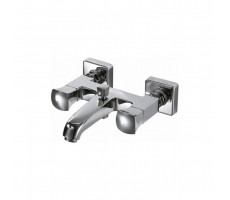 Смеситель для ванны с коротким изливом Bravat Whirlpool F678112C-01 Хром 