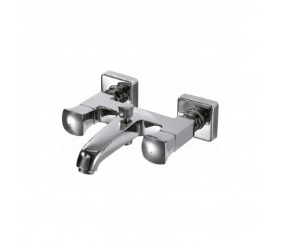 Смеситель для ванны с коротким изливом Bravat Whirlpool F678112C-01 Хром 