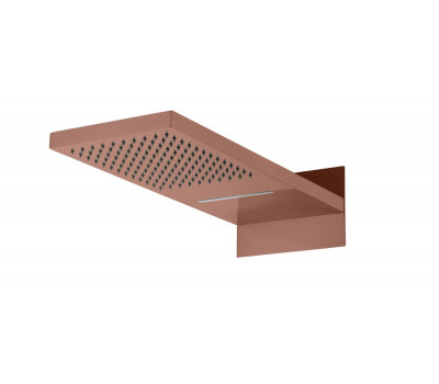 Лейка верхняя FUSION Brushed bronze с каскадом Boheme 419-2-BRB брашированная бронза