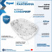 Раковина Teymi Solli 60 artceramic, накладная, Белый Мрамор T50398 