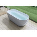 Акриловая ванна 150х78 см ART&MAX AM-518-1500-780 отдельно стоящая со сливом-переливом