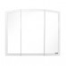 Зеркало-шкаф Comforty Палини-100 белый глянец 