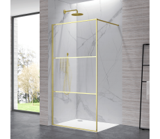 Душевая перегородка RGW WA-09Gb 06100909-226 Золото BRUSH 