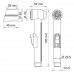 Гигиеническая лейка WasserKRAFT Wern 4200 A092 никель 