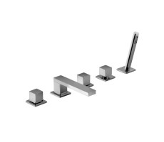 Смеситель для ванны Fantini Mint 34 02 F165 Хром Смеситель для ванны Fantini Mint 34 02 F165 Хром