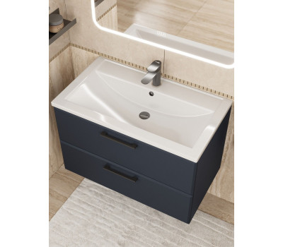 Раковина для ванной Uperwood Foster 80х45,5х17,5 см, белая глянцевая 291020342 