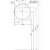Зеркало Aquanet Optima 70 с LED подсветкой 