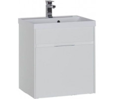 Тумба с раковиной Aquanet Латина 60 белый (1 ящик) 