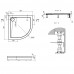 Поддон AM.PM X-Joy W88T-205-090W64 Белый 