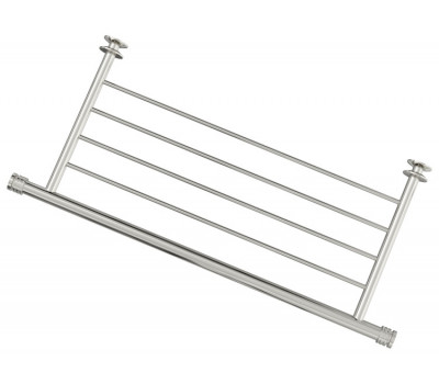 Полка Сунержа прямая 4П 538*240*34 материал-нержавеющая сталь цвет-сталь 00-2012-4470 