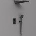 Душевой комплект Vincea VSFW-103TMB термостатический встраиваемый, двухрежимный, черный Душевой комплект Vincea VSFW-103TMB термостатический встраиваемый, двухрежимный, черный