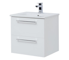 Тумба под раковину подвесная Dreja Gio 60 см, белый