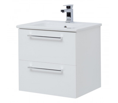 Тумба под раковину подвесная Dreja Gio 60 см, белый