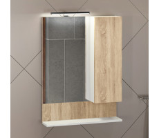 Зеркало-шкаф Comforty Рига-60 дуб сонома 