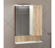 Зеркало-шкаф Comforty Рига-60 дуб сонома 00004142211 
