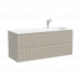Тумба подвесная SANCOS Snob R правая 1195х445х500, c двумя ящиками оснащенными доводчиками, Beige Soft, арт.SNR120RCE Тумба подвесная SANCOS Snob R правая 1195х445х500, c двумя ящиками оснащенными доводчиками, Beige Soft, арт.SNR120RCE