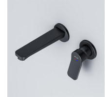 Смеситель для раковины, монтируемый в стену AM.PM X-Joy F85A72622 Черный 