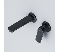 Смеситель для раковины, монтируемый в стену AM.PM X-Joy F85A72622 Черный Смеситель для раковины, монтируемый в стену AM.PM X-Joy F85A72622 Черный