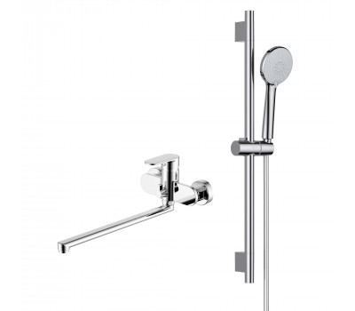 Смеситель для ванны с душем Aquatek НИКА AQ1833CR хром 