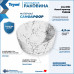 Раковина Teymi Lina D41 накладная, Белый Мрамор T50198 