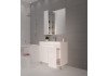Тумба под раковину 1Marka Cube 100Н 2д 2я б/к Белый глянец
