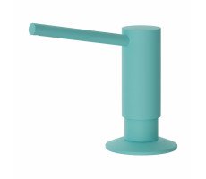 Дозатор для жидкого мыла, OMOIKIRI OM-02, размер 68*122*345, цвет дозатора-Azur blue 4995068 