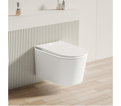 Унитаз подвесной Allen Brau Smart 4.I1001.20 белый, с функцией биде 