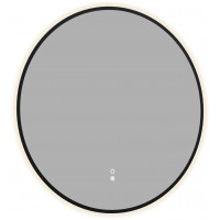 Зеркало Aquanet Контур D 770 LED TX антипар, черный 00367665 