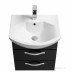 Тумба под раковину Aquaton Ария 50 М подвесная черный 1A140001AA950 