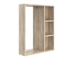 Шкаф-зеркало Onika Тимбер 60 дуб сонома, универсальный 206070 