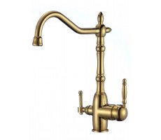Смеситель для кухонной мойки с фильтром питьевой воды Savol S-L1803B золотой Смеситель для кухонной мойки с фильтром питьевой воды Savol S-L1803B золотой