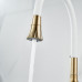 Смеситель для кухни с гибким изливом Raffine F303G-1, золотой сатин