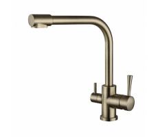Смеситель для кухонной мойки  KAISER Merkur 26044-3 бронза 