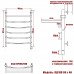 Полотенцесушитель Электрический Ника ARC ЛД ВП 80/40 правый тэн хром Полотенцесушитель Электрический Ника ARC ЛД ВП 80/40 правый тэн хром