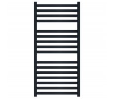 Полотенцесушитель водяной Lemark Bellario LM68116BL П16 500x1100, черный 