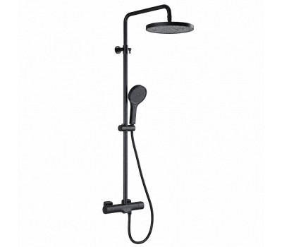 Душевая система с термостатом GAPPO G2495-76, черный 