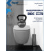Унитаз подвесной безободковый с быстросъемным сиденьем микролифт Teymi Lina PP T40117 