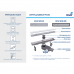 Комплект душевая дверь: RGW PA-21 + RGW TUS-W + RGW E351C + RGW SP-23 06082110-11, 553702910-01, 81243510-00, 30140123-01  