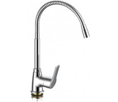Смеситель Wave для кухни гибкий излив WA519S VODA 