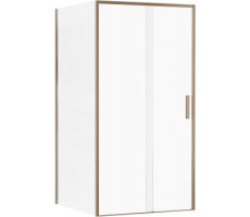 Душевой уголок Aquanet Pleasure Evo 100x100 AE65-100x100-GBT профиль золото-никель браш, прозрачное стекло Душевой уголок Aquanet Pleasure Evo 100x100 AE65-100x100-GBT профиль золото-никель браш, прозрачное стекло