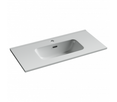 Раковина мебельная накладная SANCOS Compact CN7026 (810x395x170) цвет белый 