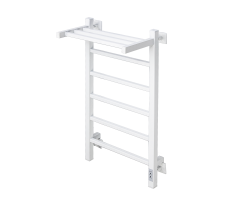 Полотенцесушитель электрический Comfysan Marte-K EC-6 80/40 с полкой, белый 